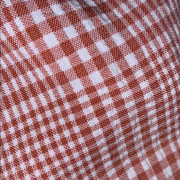 ASTR Max Midi-Dress. Brick/White. Medium. - Picture 8 of 11